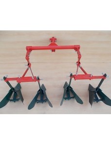 BUTEUSE DOUBLE (rouge) MOTOCULTEUR